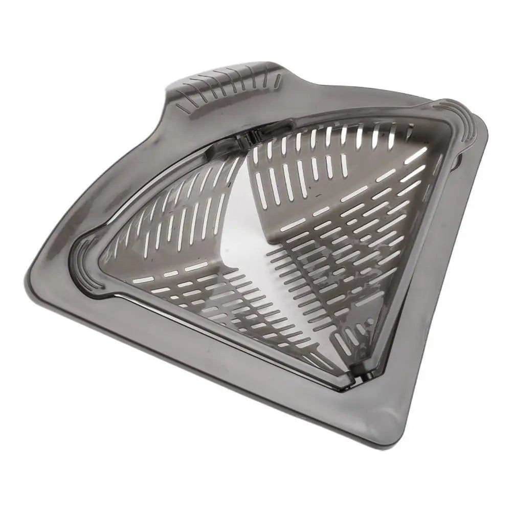 Estante filtrador de fregadero de cocina, cesta de drenaje magnética triangular, recogedor de basura colgante, colador de residuos de alimentos, herramienta para escurrir frutas y verduras.