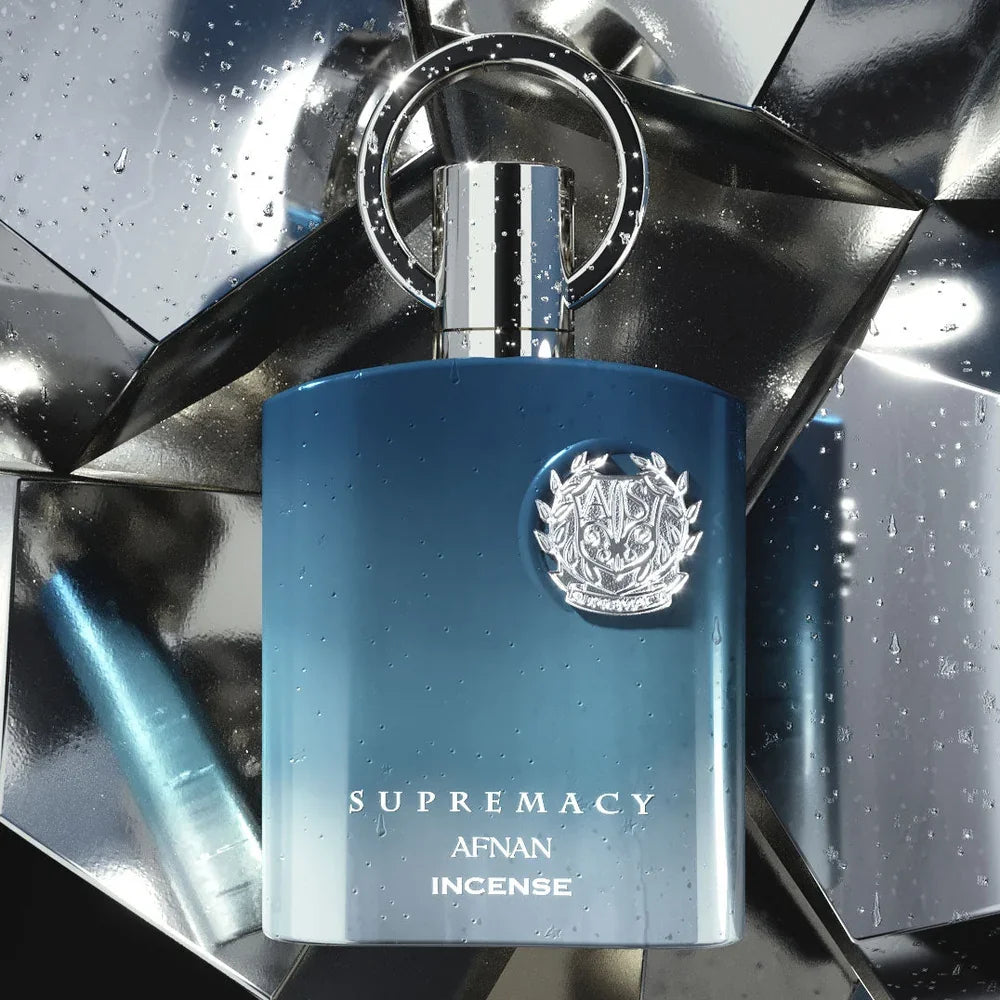 Afnan Men Perfume Set Supremacy Incense & 9AM Dive Eau De Parfum 100ml Each Fresh Woody Aquatic Long‑Lasting Fragrance Gift Set For Men