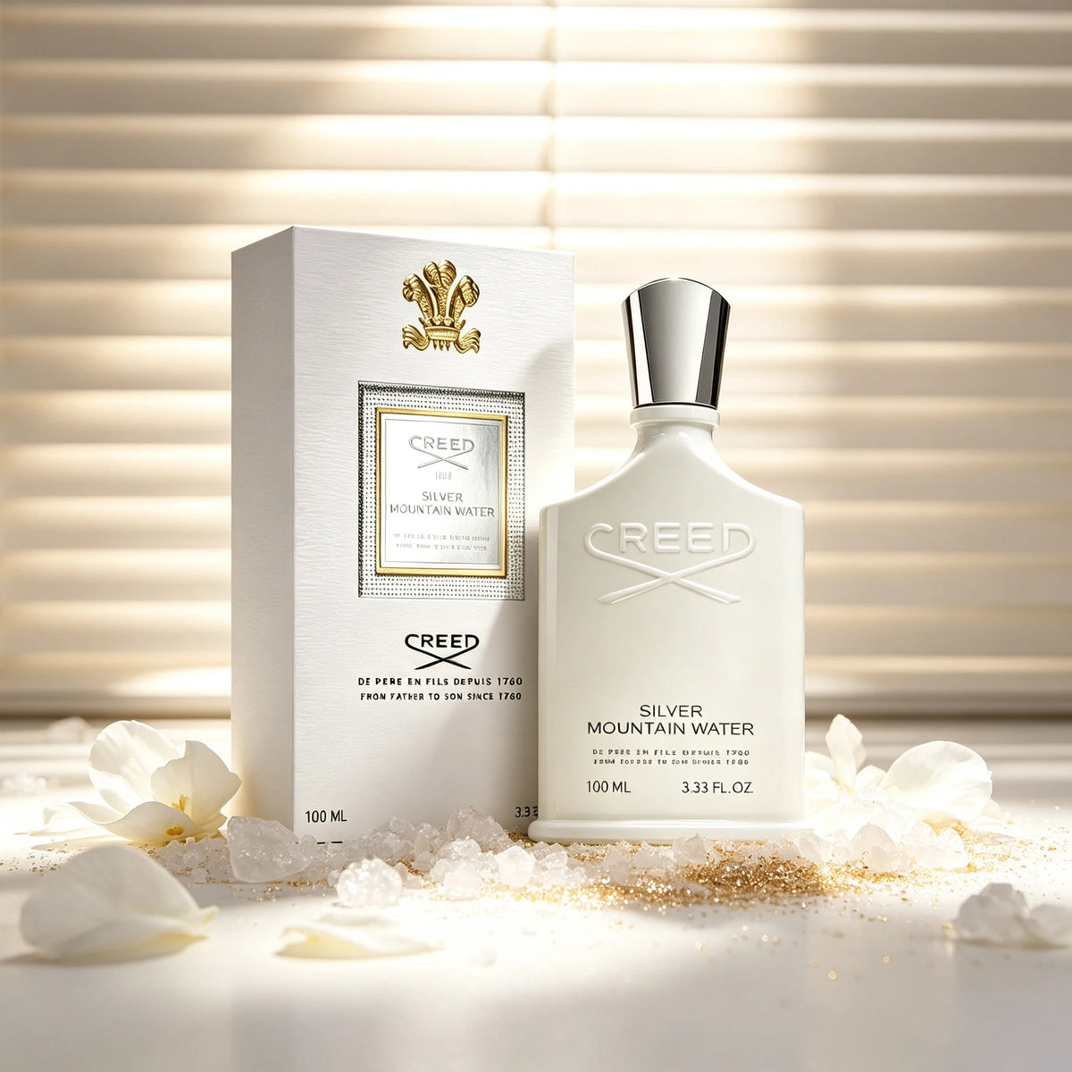 Creed Silver Mountain Water perfume is inspired by the spring of snow mountain. It is fresh, not thick, and has a natural fragrance. It is suitable for people who want to pursue a low-key and high-level feeling.