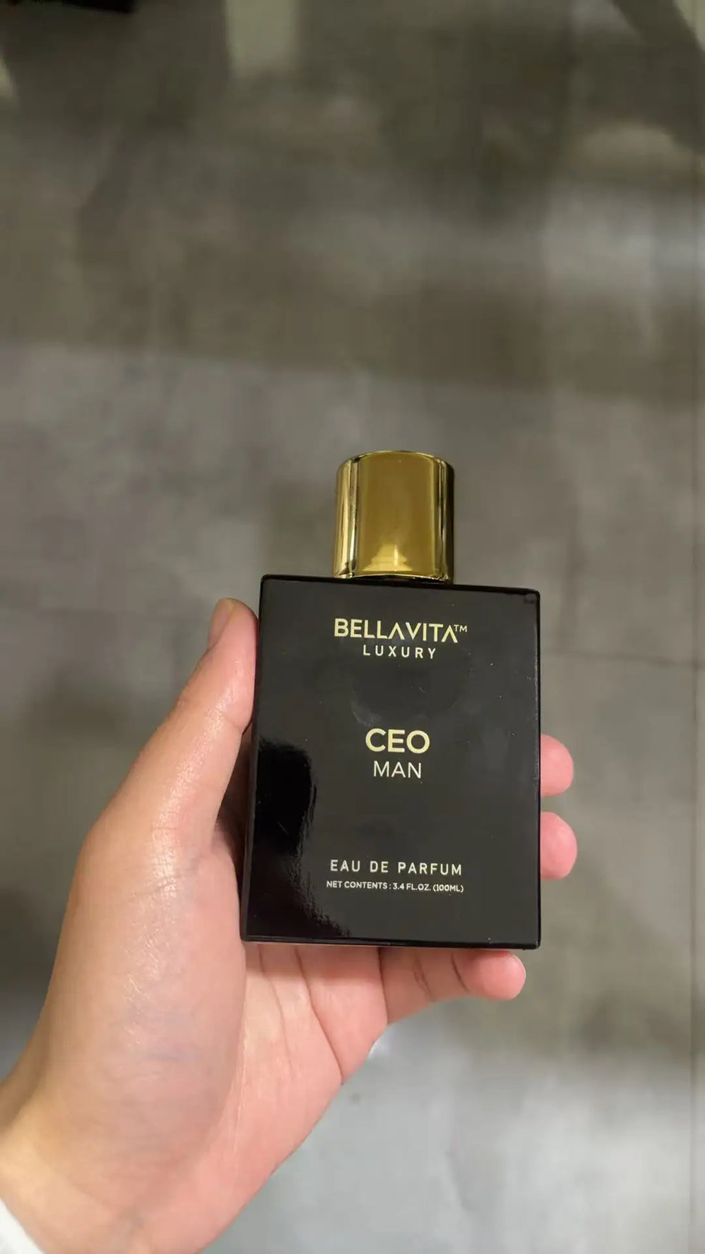 Bella Vita Luxury CEO Man Eau de Parfum 100ml/3.38fl.oz | Citrus Lavender Pepper Vetiver Tonka Musk Woody Aromatic Men Perfume