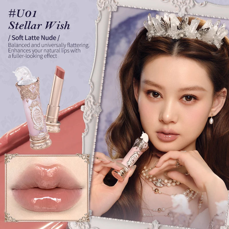 Flower Knows Knight Unicorn Collection Glazed Lipstick