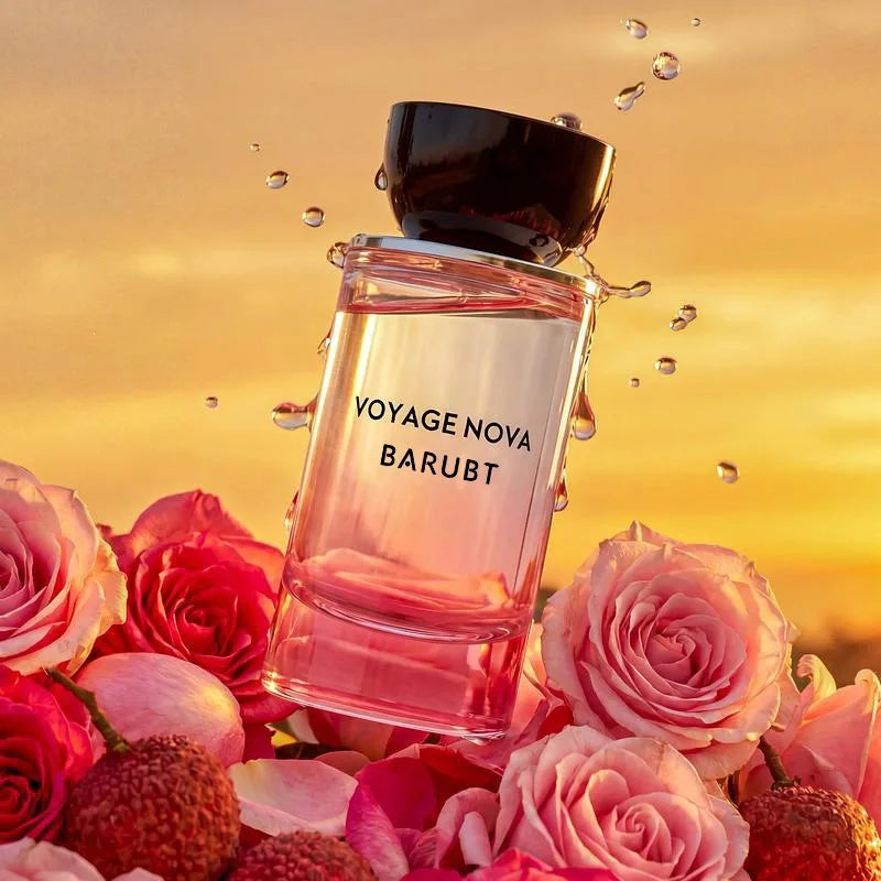 Voyage Nova | Rosey Fruity Floral | Extrait De Parfum 50ml/100ml | Long Lasting Luxury Fragrance | Daily Women's Perfume Alluring Summervibes Sohochic
