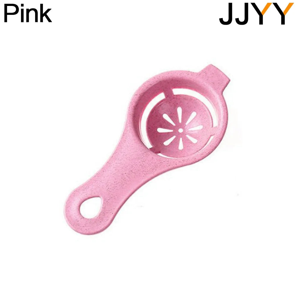JJYY Separador de clara de huevo para cocina DIY Soporte colador Divisor divertido Stonego Utensilio de cocina Accesorios para hornear