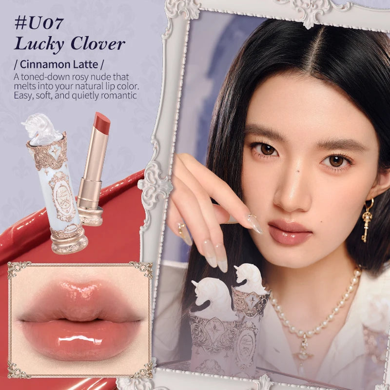 Flower Knows Knight Unicorn Collection Glazed Lipstick