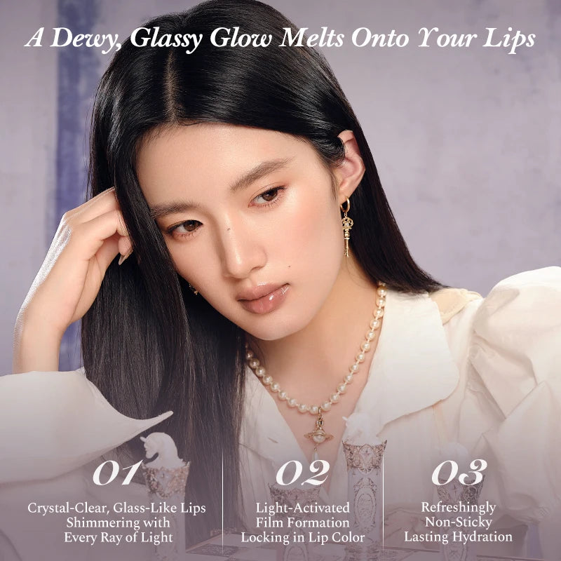 [NEW]Flower Knows Knight Unicorn Collection Glazed Lipstick