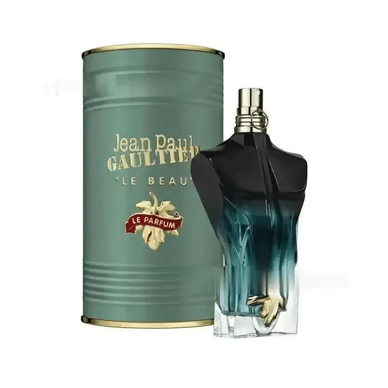 Jean Paul Gaultier Le Beau Le Parfum Intense for Men - Long Lasting Woody Amber Men's Cologne Eau de Parfum with Coconut Wood, Tonka Bean & Sandalwood - Designer Fragrance Spray