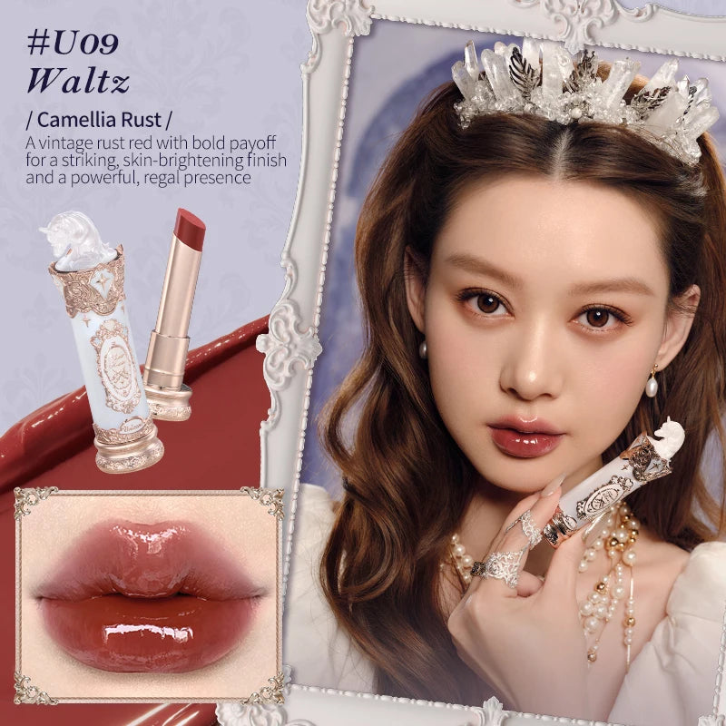 Flower Knows Knight Unicorn Collection Glazed Lipstick