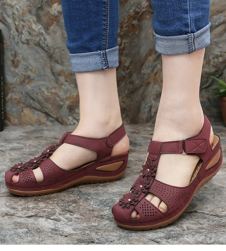 Customizable Women Sandals Wedges Heels Sandals Chaussures Femme Soft Bottom Platform Gladiator Casual Shoes Tailor-made Suits