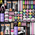 Professional Nail Gel Kit Factory Wholesale UV Light Varnish Soak Gel Girls' Private Label Acrylic Nail Powder Set