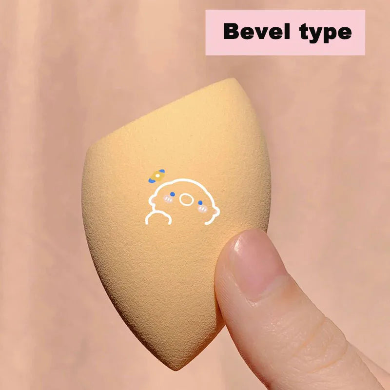 4Pcs/Bag Fashion Make Up Blender Cosmetic Puff Makeup Sponge Foundation Powder Sponge Beauty Tool Makeup Tool Accessories