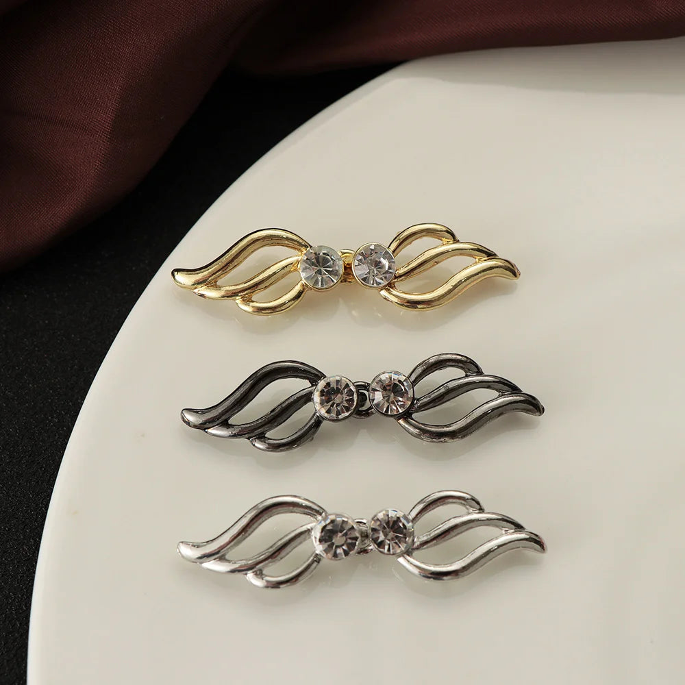 1 Pc Retro Metal Button Sweater Cardigan Clip Sewing Craft Duck Clip Pin Sweater Scarf Clasp Connection Buckle Accessory