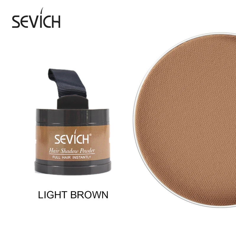 Sevich Hairline Powder 4G Hairline Shadow Powder Women'S Men Makeup Hair Concealer Natural Cover Unisex Hair Straightener Brush