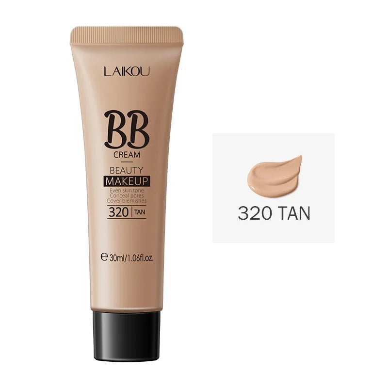 Laikou Bb Cream Face Base Liquid Foundation Makeup Waterproof Long Lasting Facial Concealer Whitening Cream Korean Make Up