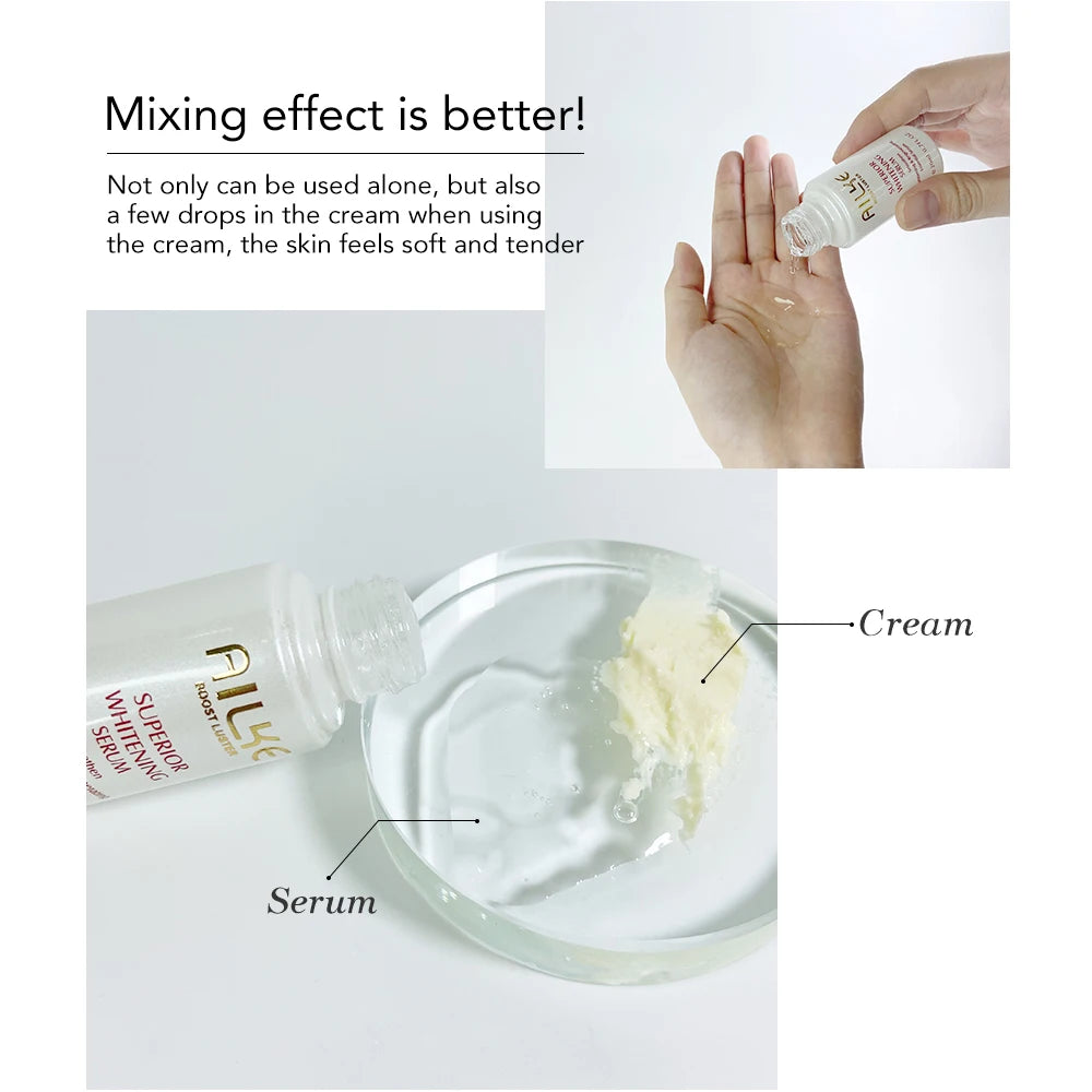 AILKE Anti-Wrinkles Whitening Skin Care Face Cream, With Collagen, Rose, Moisturizing, Brightening, Women Facial Korean Cosmetic