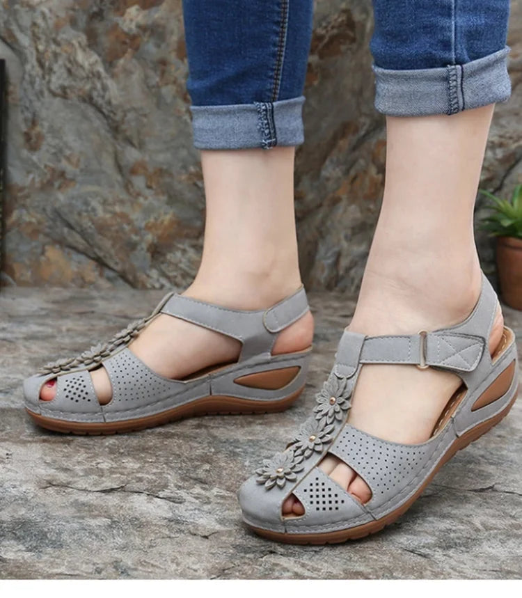 Customizable Women Sandals Wedges Heels Sandals Chaussures Femme Soft Bottom Platform Gladiator Casual Shoes Tailor-made Suits