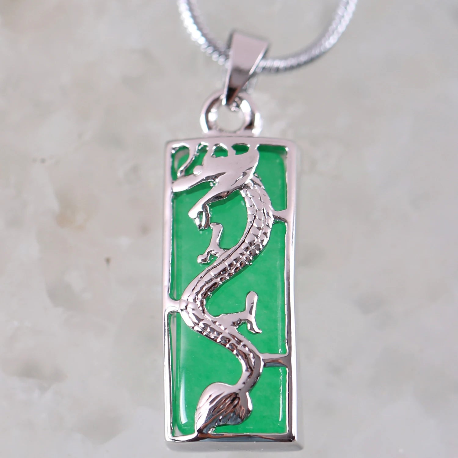 Women'S Pendat Natural Stone Green Jades Four Leat Clover Animal Frog Sea Turtle Gem Cross Bead Necklace Pendant