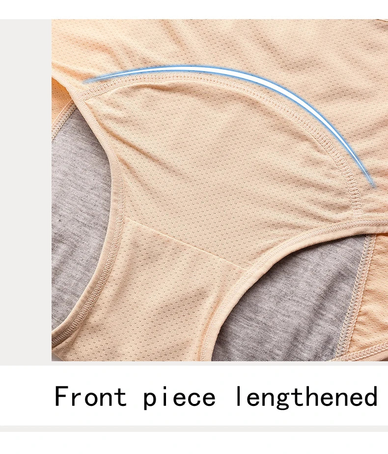 3pcs/Set Menstrual Period Panties Proof Briefs High Waist Warm Female Women Sexy Pants Leak Proof Incontinence Underwear wt02