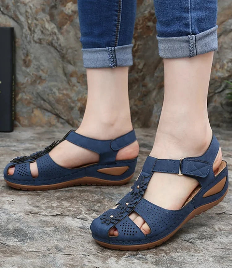Customizable Women Sandals Wedges Heels Sandals Chaussures Femme Soft Bottom Platform Gladiator Casual Shoes Tailor-made Suits