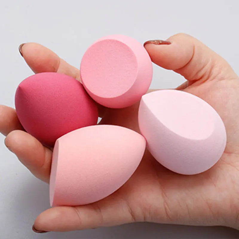 Makeup Sponge Set 4Pcs Premium Beauty Blenders For Flawless Foundation For All Skin Types