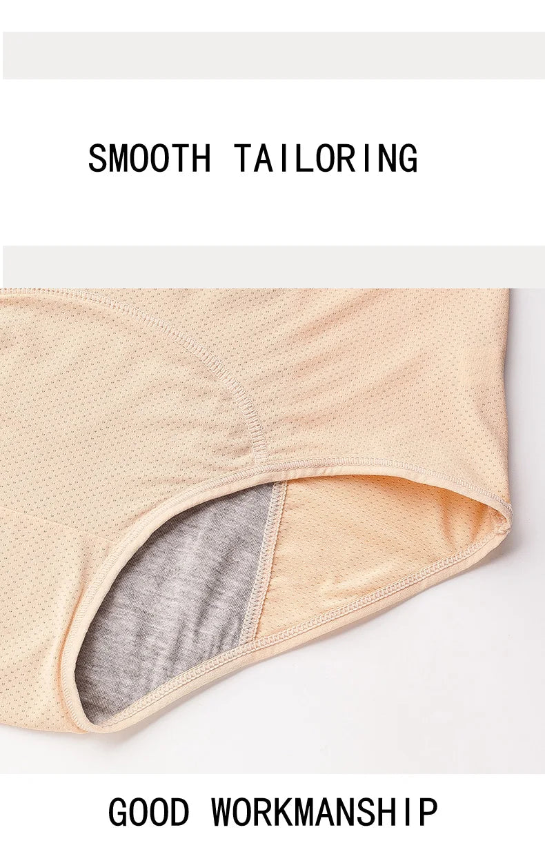 3pcs/Set Menstrual Period Panties Proof Briefs High Waist Warm Female Women Sexy Pants Leak Proof Incontinence Underwear wt02