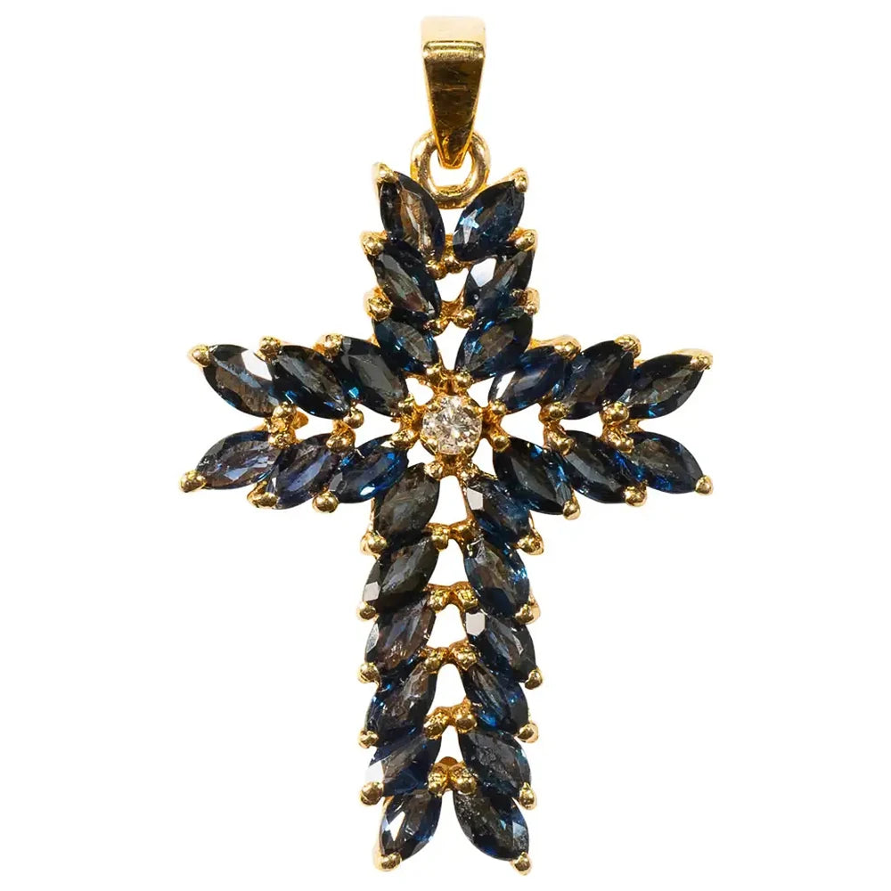 Collar cruzado estético Caoshi para mujer, dije de circonita, joyería brillante personalizada, regalo