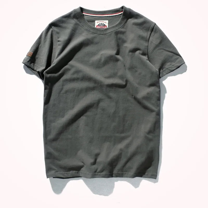 2025 New Arrival Short Sleeve European and American Men's T-shirt Plus Size High Quality Tops Tee for Promotion Wholesale T Sale