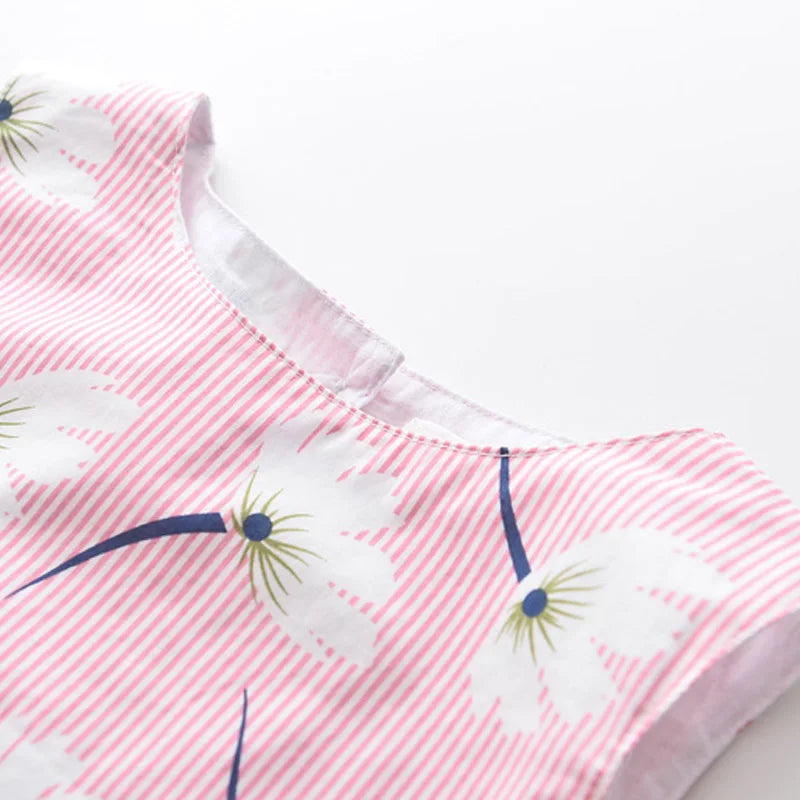 Bear Leader Floral Girls Dress Floral Kids Dresses Girls Princess Dress Children Clothes Girls Dress Casual Wear 3 7Y Vestido