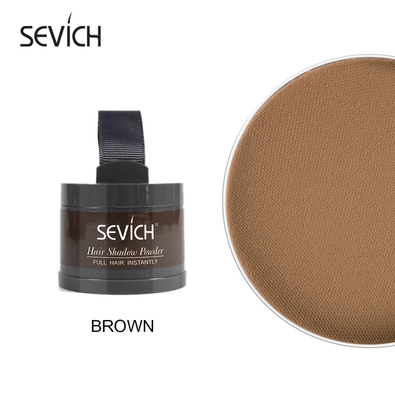 Sevich Hairline Powder 4G Hairline Shadow Powder Women'S Men Makeup Hair Concealer Natural Cover Unisex Hair Straightener Brush