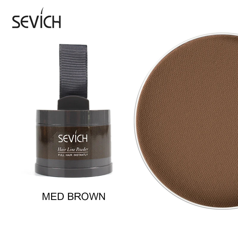 Sevich Hairline Powder 4G Hairline Shadow Powder Women'S Men Makeup Hair Concealer Natural Cover Unisex Hair Straightener Brush