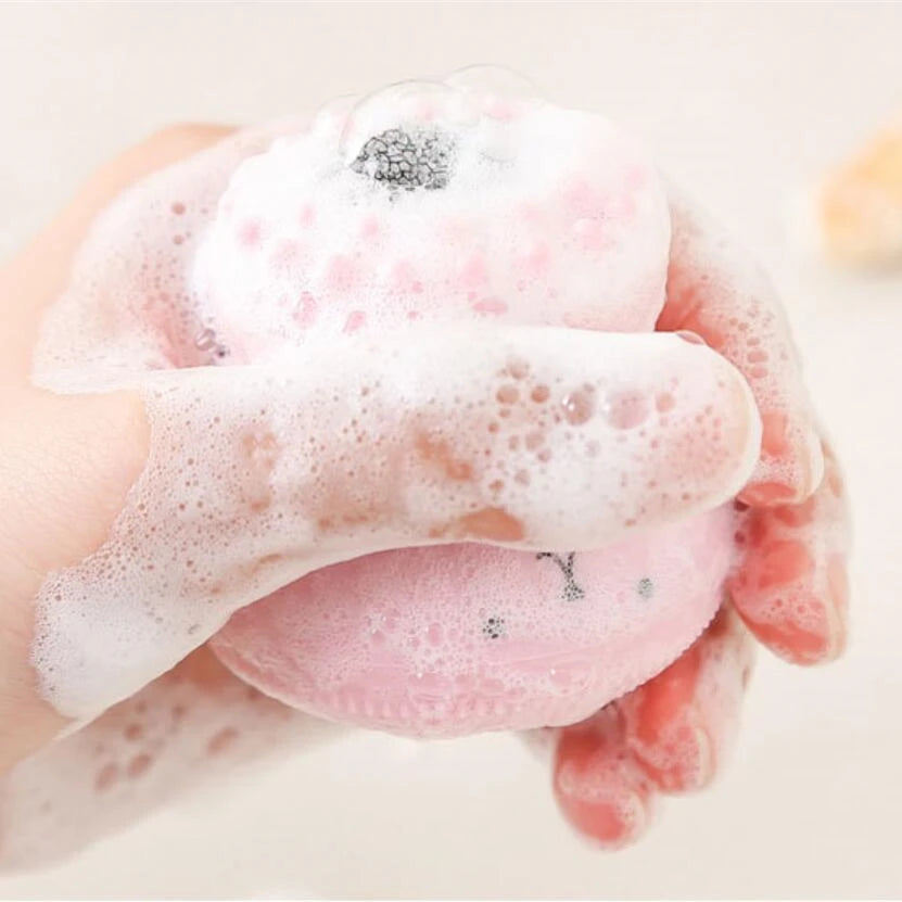 1 piece Cute Octopus Shape Soft Silicone Cleaning Makeup Brush Deep Pore Washing Face Brush Tool Non - toxic Portable Durable