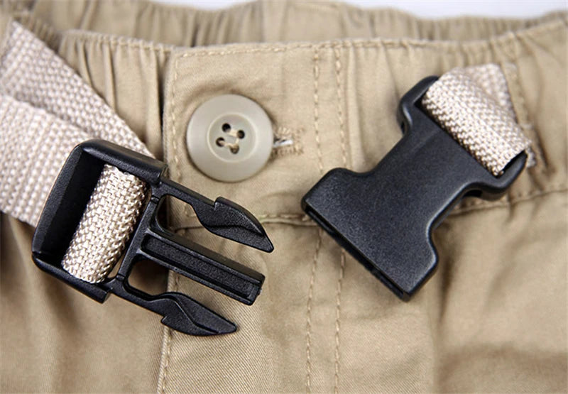 Long Length Cargo Shorts Men Summer Multi-Pocket Casual Cotton Elastic Capri Pants Men Military Tactical Short Hot Breeches  5XL