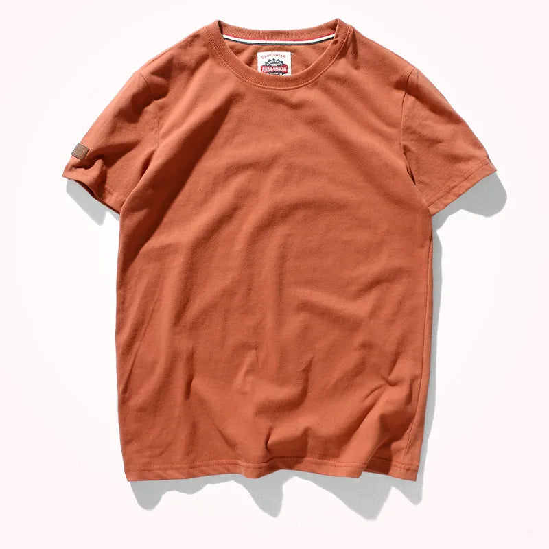 2025 New Arrival Short Sleeve European and American Men's T-shirt Plus Size High Quality Tops Tee for Promotion Wholesale T Sale