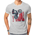 Motorcycle Race Series Other Crewneck Tshirts Moto Trial Distinctive Homme T Shirt Hipster Clothing 6Xl