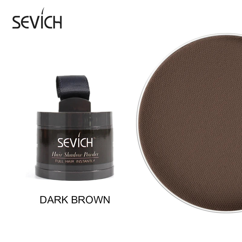 Sevich Hairline Powder 4G Hairline Shadow Powder Women'S Men Makeup Hair Concealer Natural Cover Unisex Hair Straightener Brush