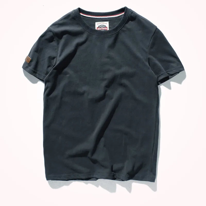 2025 New Arrival Short Sleeve European and American Men's T-shirt Plus Size High Quality Tops Tee for Promotion Wholesale T Sale
