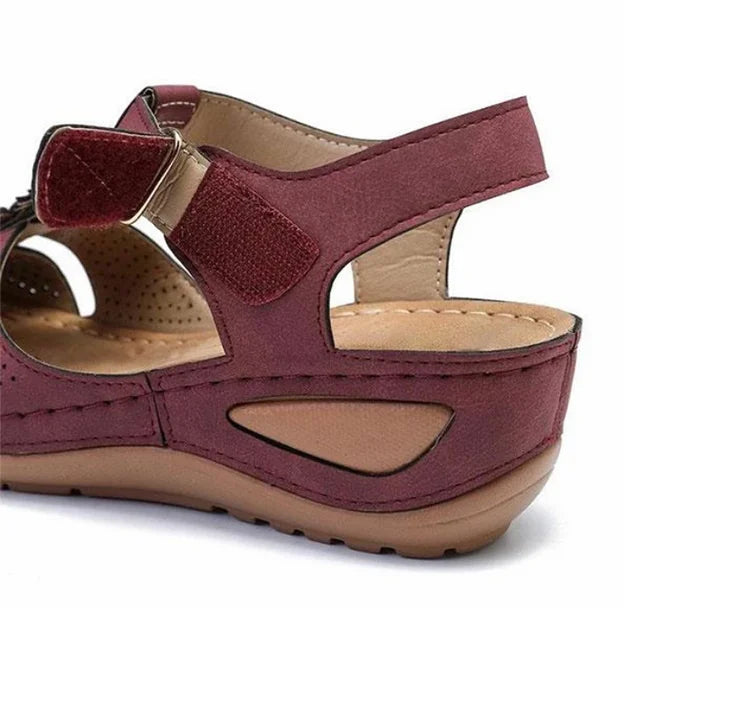 Customizable Women Sandals Wedges Heels Sandals Chaussures Femme Soft Bottom Platform Gladiator Casual Shoes Tailor-made Suits