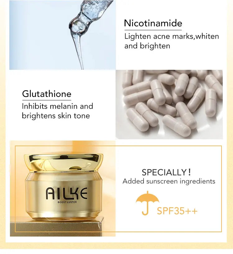 AILKE Whitening Facial Skin Care Set - Glutathione & Niacinamide