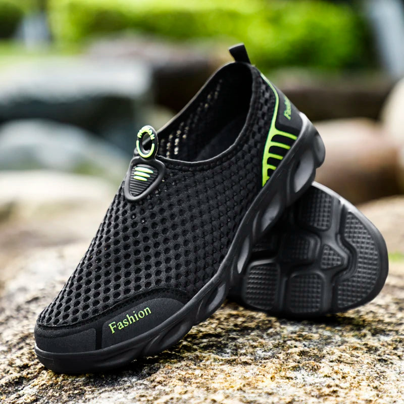 Fichames Slip On Sneakers For Men And Women Breathable Waterproof Lightweight All Day Comfort
