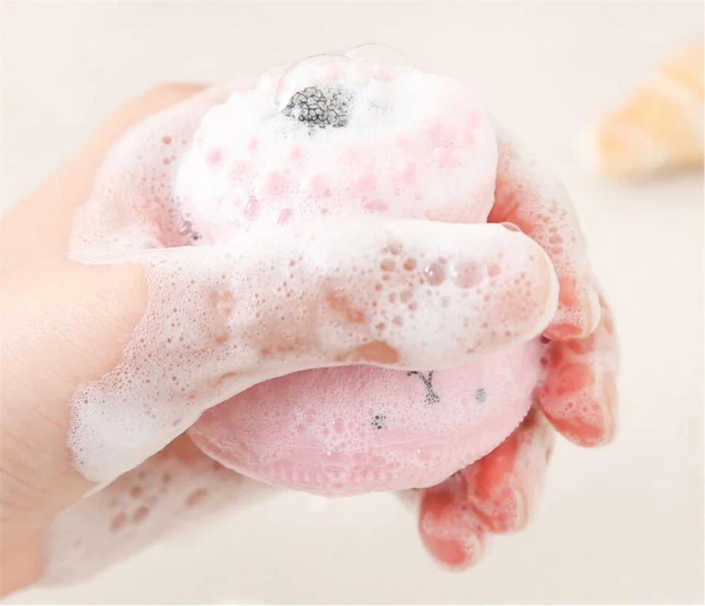 1 piece Cute Octopus Shape Soft Silicone Cleaning Makeup Brush Deep Pore Washing Face Brush Tool Non - toxic Portable Durable