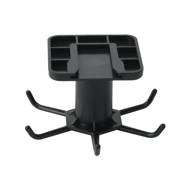 Organizador de Ganchos de Cocina Colgador de Baño Soporte de Pared para Secar Platos de Tapas Accesorios de Cocina Estante de Almacenamiento de Armario