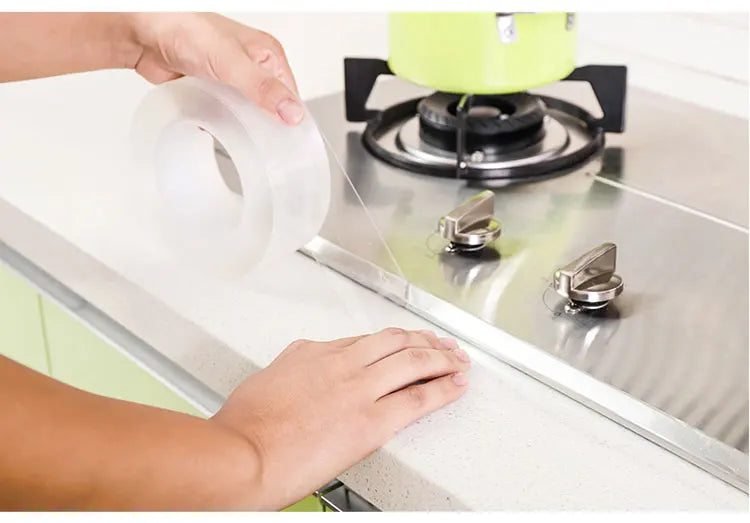 Clear Caulking Waterproof Sealing Tape For Kitchen Sink Bathroom Transparent Seif-Adhesive Gaps Sealing Strip Tape One Sided