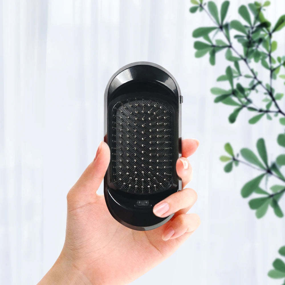 New Trend Portable Head Massager Brush Negative Ions Detangling Comb For Adults Kids Hair Detangler Brush For Wet Dry Hairbrush