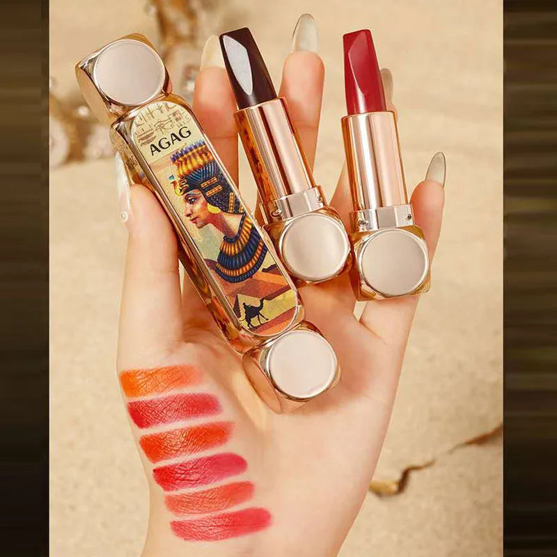 AGAG 5-in-1 Makeup Gift Set: Air Cushion, Lipstick, Mascara, Eyeliner