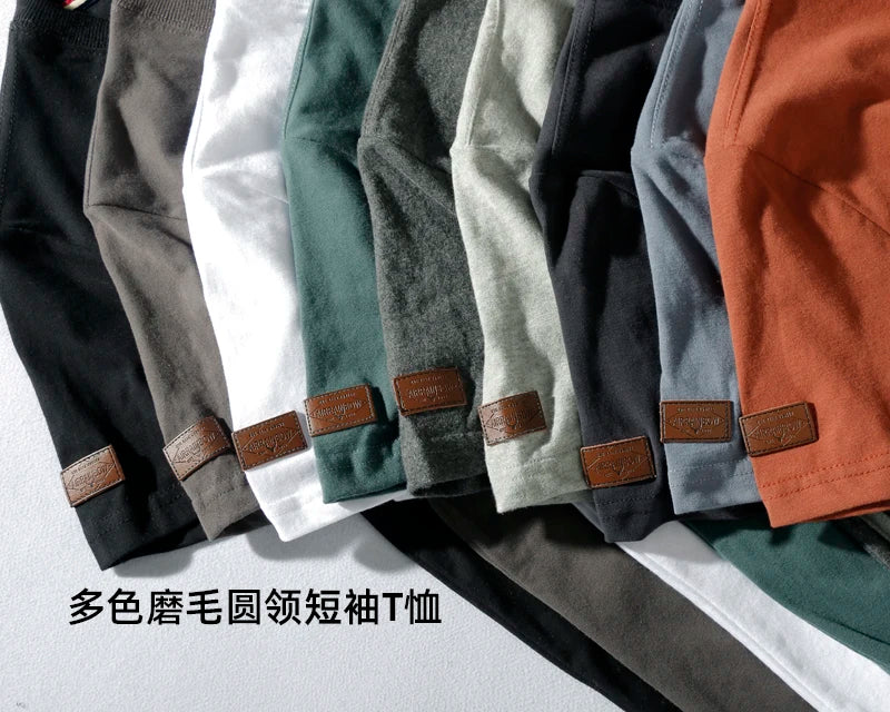 2025 New Arrival Short Sleeve European and American Men's T-shirt Plus Size High Quality Tops Tee for Promotion Wholesale T Sale