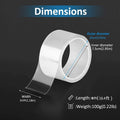 Clear Caulking Waterproof Sealing Tape For Kitchen Sink Bathroom Transparent Seif-Adhesive Gaps Sealing Strip Tape One Sided