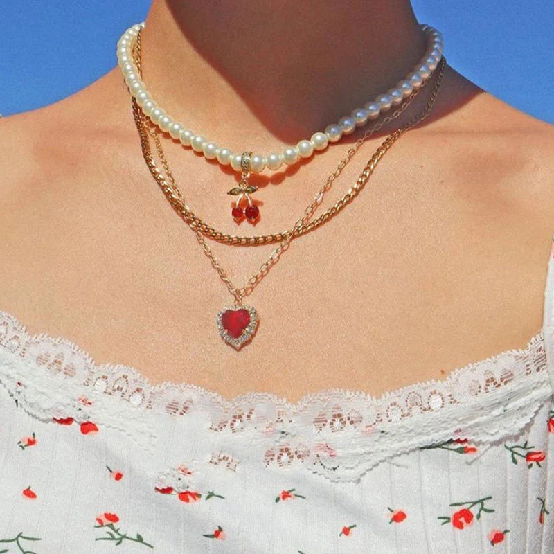 Ywzixln 2021 Trend Elegant Jewelry Wedding Big Pearl Necklace For Women'S Fashion White Imitation Pearl Choker Necklace N0179