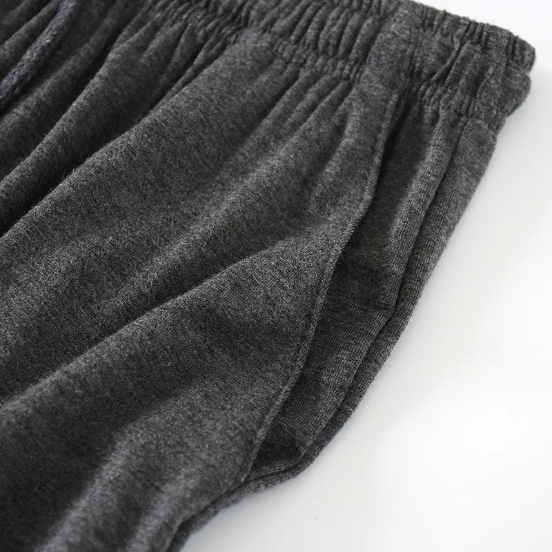 Modal Men's Pajama Pants Men Summer Thin Five-point Home Shorts Loose Casual Large Size Home Pajamas Beach Pants Sleep Wear Men