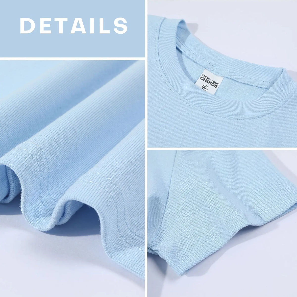 BANMI Women's Slim Fit U Neck Short Sleeve Knit T-Shirt