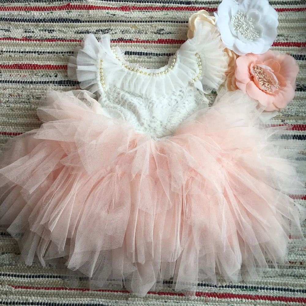 Elegant Little Girls Lolita Dress for Christmas Toddler Boho Chic Birthday Party Costume+ Blet 2pcs Outfit Set Wedding Clothing