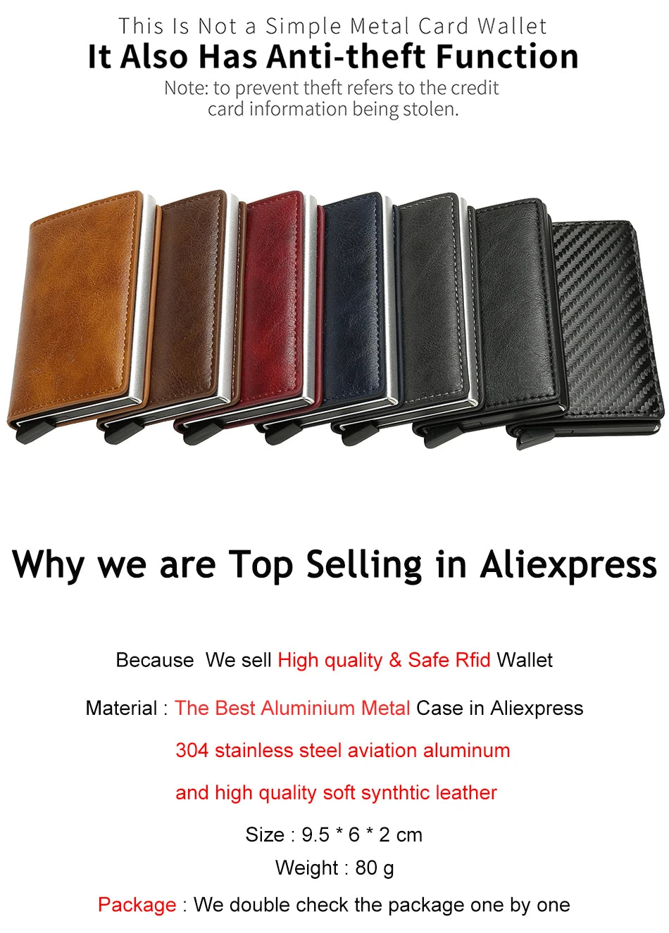 Carbon Fiber Credit Card Holder Wallets Men Brand Rfid Black Magic Trifold Leather Slim Mini Wallet Small Money Bag Male Purses